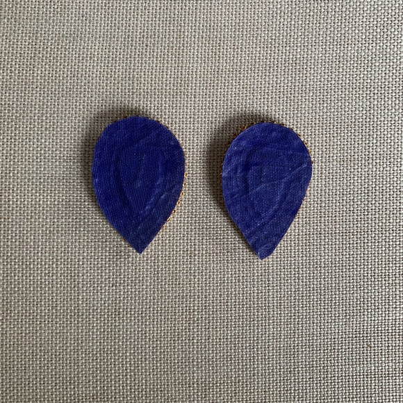 💙Stunning blue Moroccan fabric bead appliqué 💙 - Picture 2 of 2